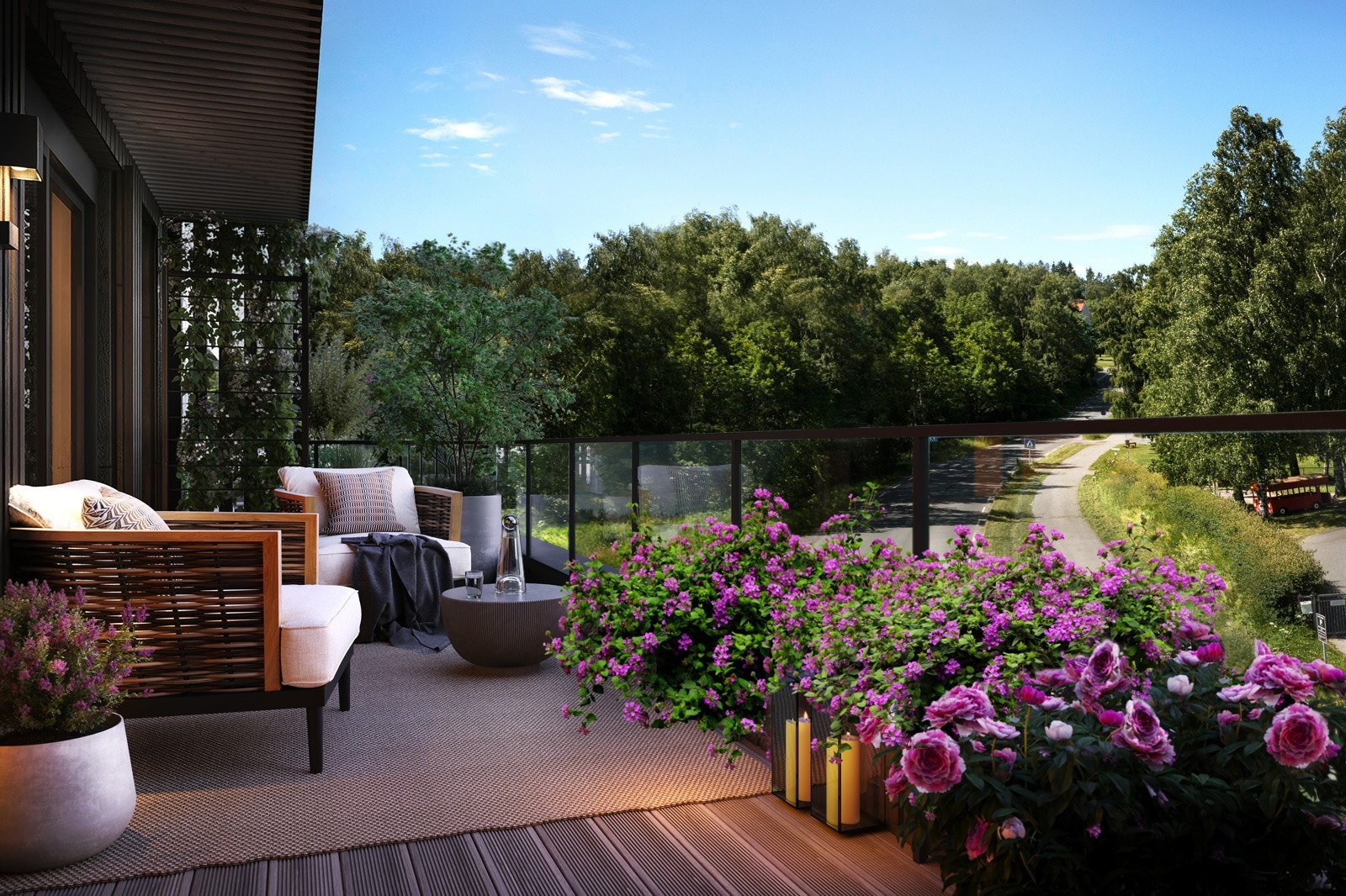 Terrasse Galleribilde