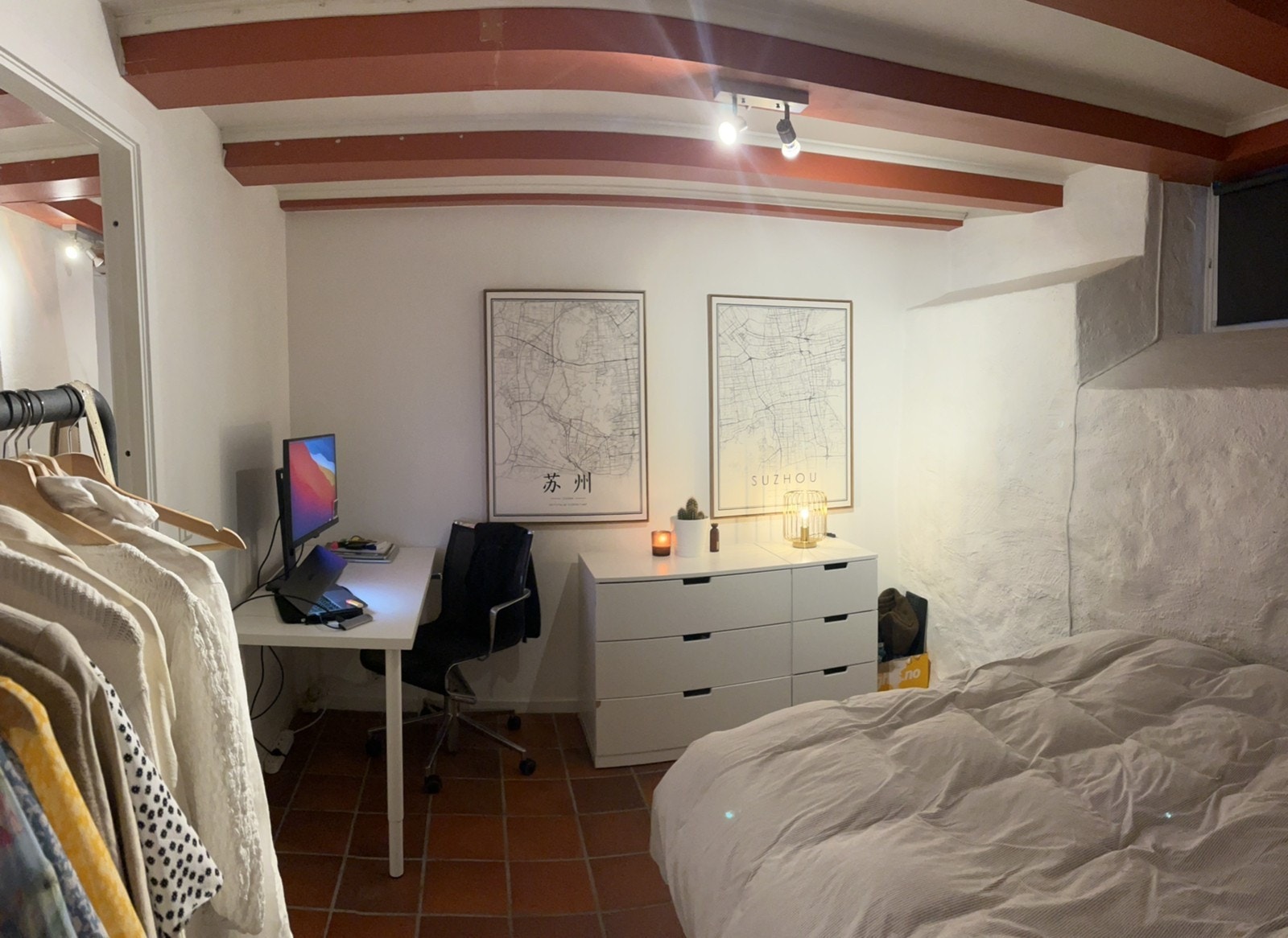 Soverom 2 møblert Galleribilde