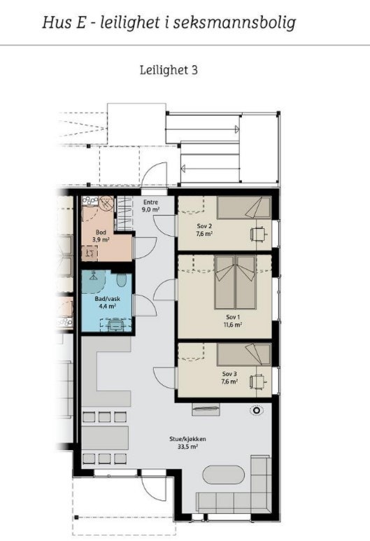 Leilighet E3 Galleribilde