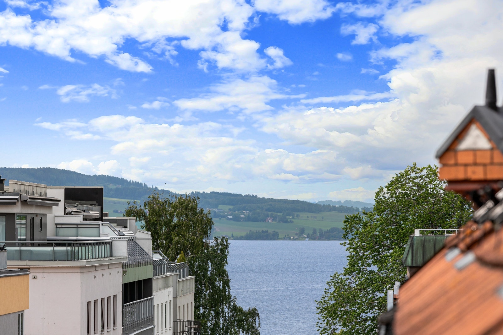 Utsikt balkong Galleribilde
