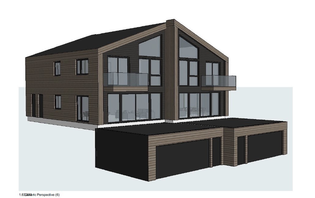 Fasade fra vest Galleribilde