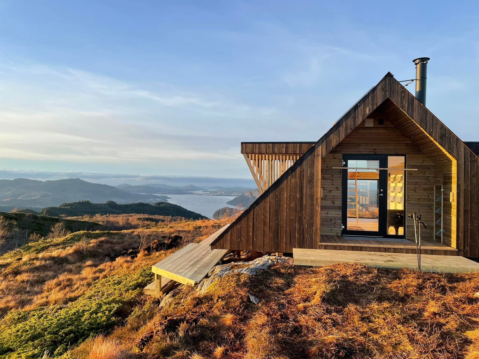 Turhytta på Erstadfjellet.
Foto: Tone Vatle Galleribilde