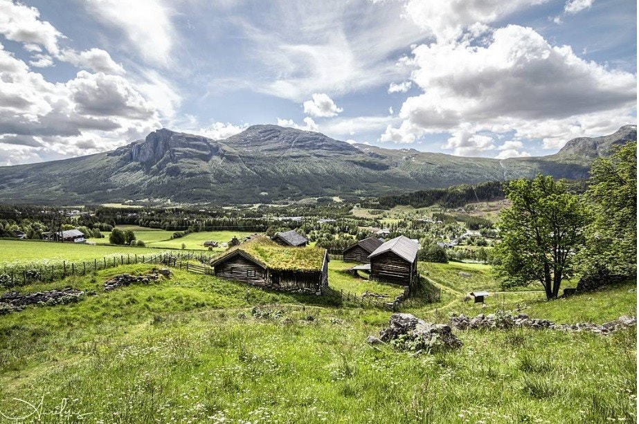 Området har fine turmuligheter, både sommer og vinter. Galleribilde