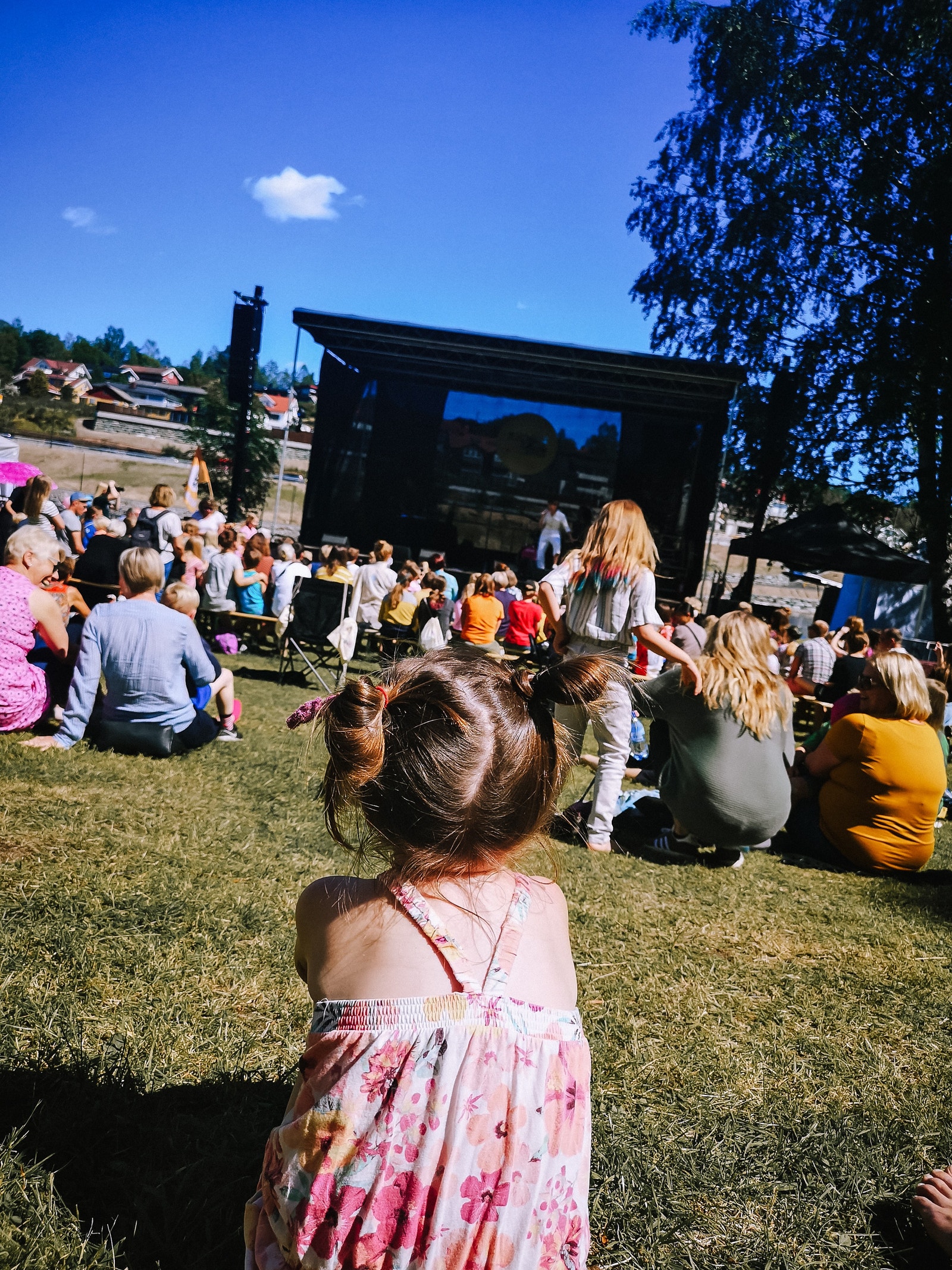 Barnejazzen er et populært arrangement for de minste. Galleribilde