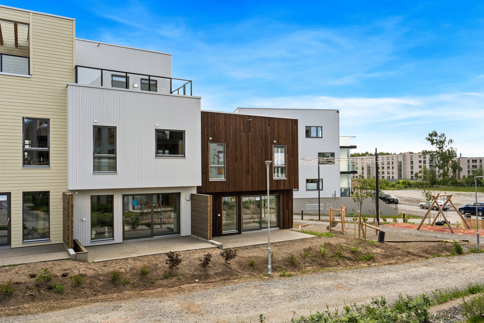 I hus 4 er det innredet en visningsbolig Galleribilde