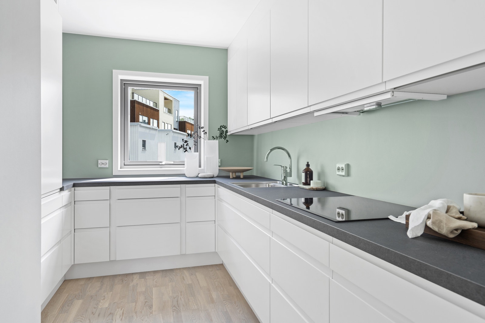 Kjøkken i bolig 22 - visningsbolig Galleribilde