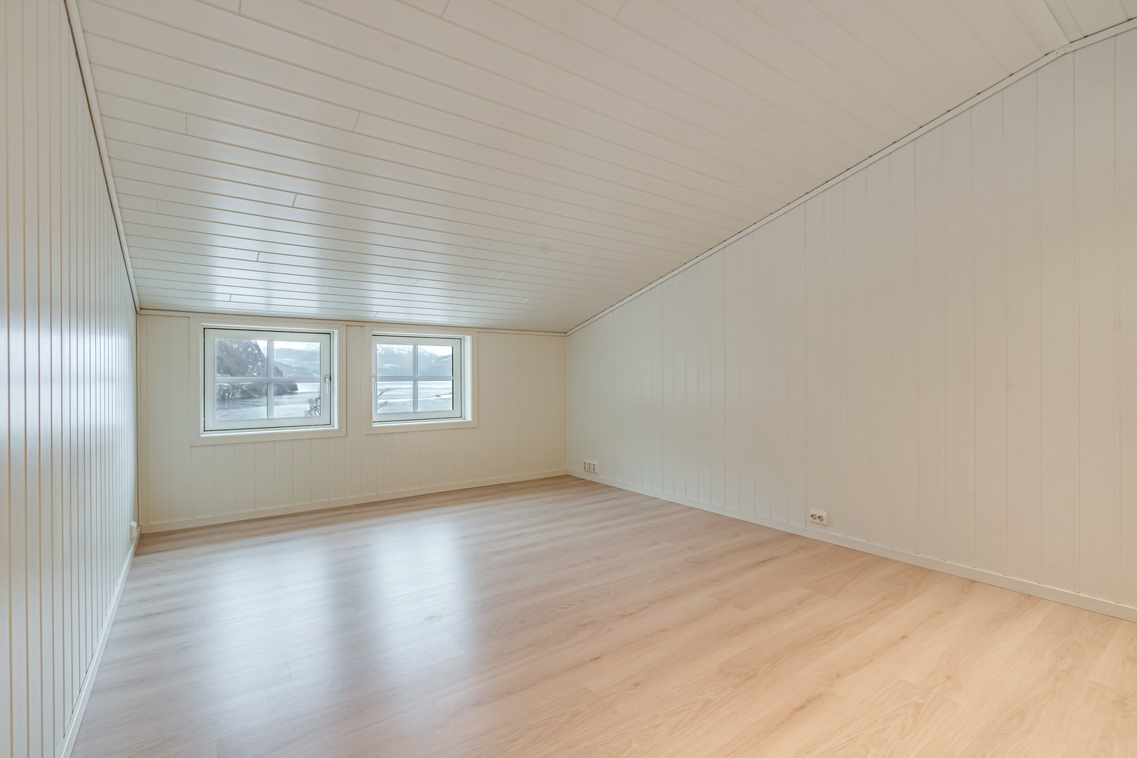 Loft stue Galleribilde