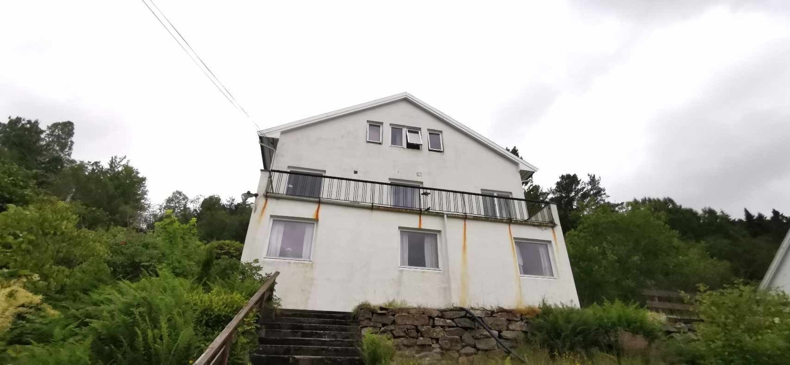 Fasade på hus Galleribilde