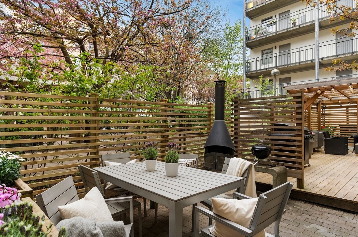 Bakgården Galleribilde