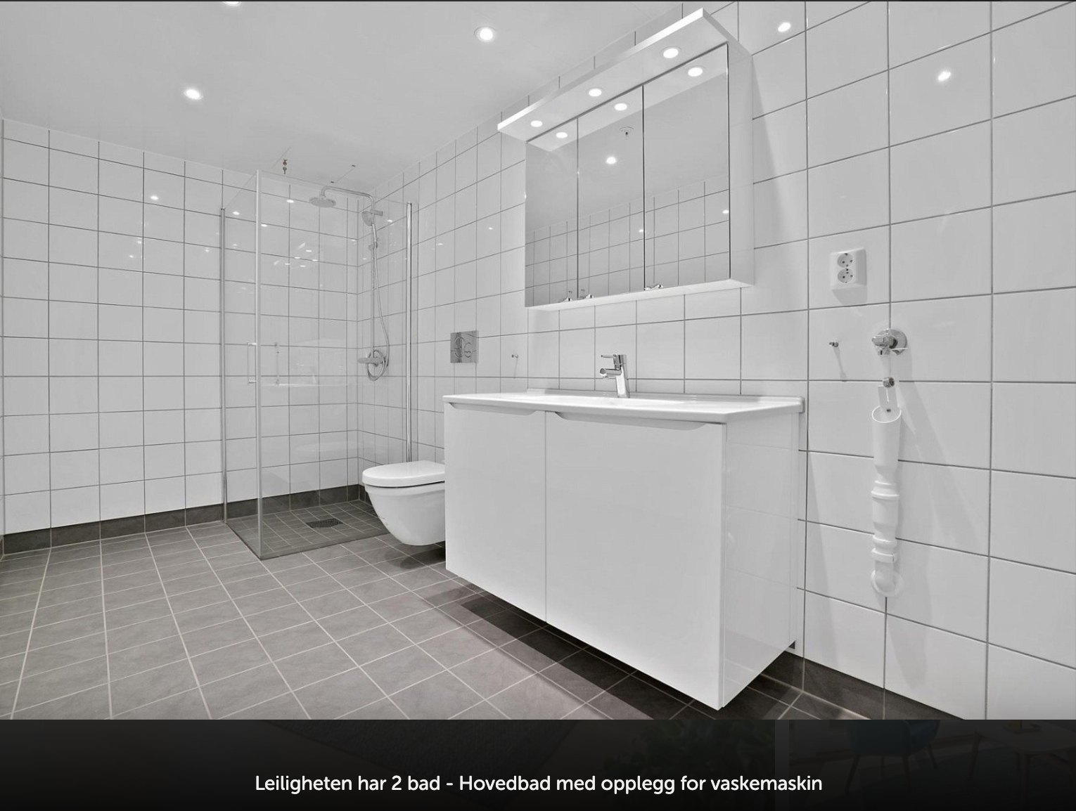 V1A, 5-roms leilighet i 1. etasje, bad I Galleribilde