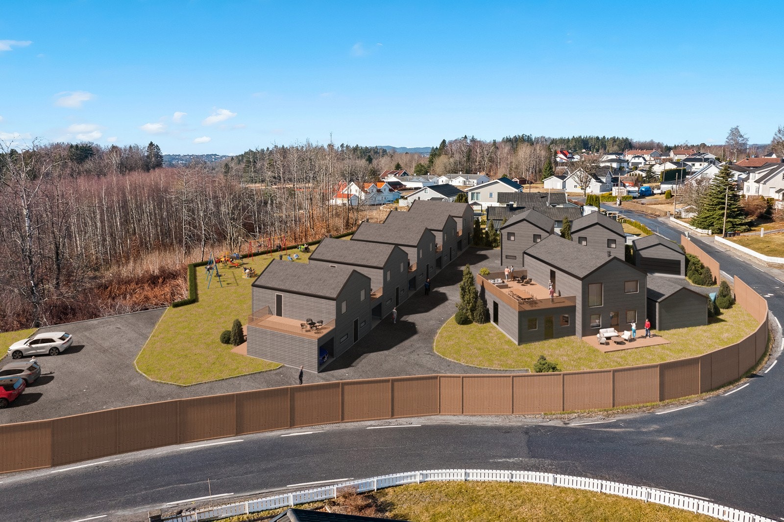 Eksteriør av prosjektet Galleribilde