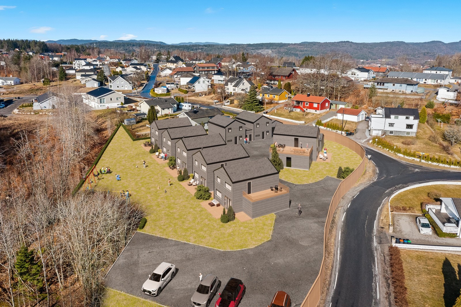 Velkommen til dette nydelige prosjektet på Verningen - Byggingen har startet! Galleribilde