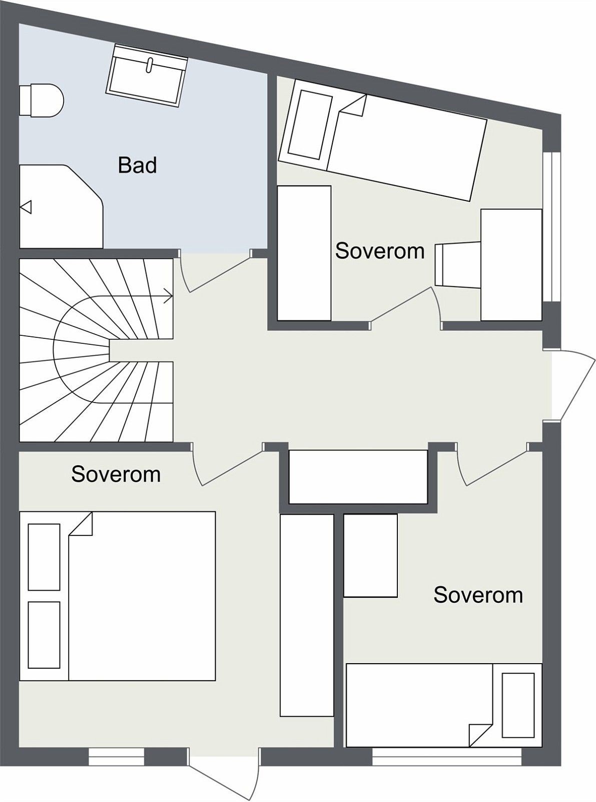 plan 1. etg. Galleribilde