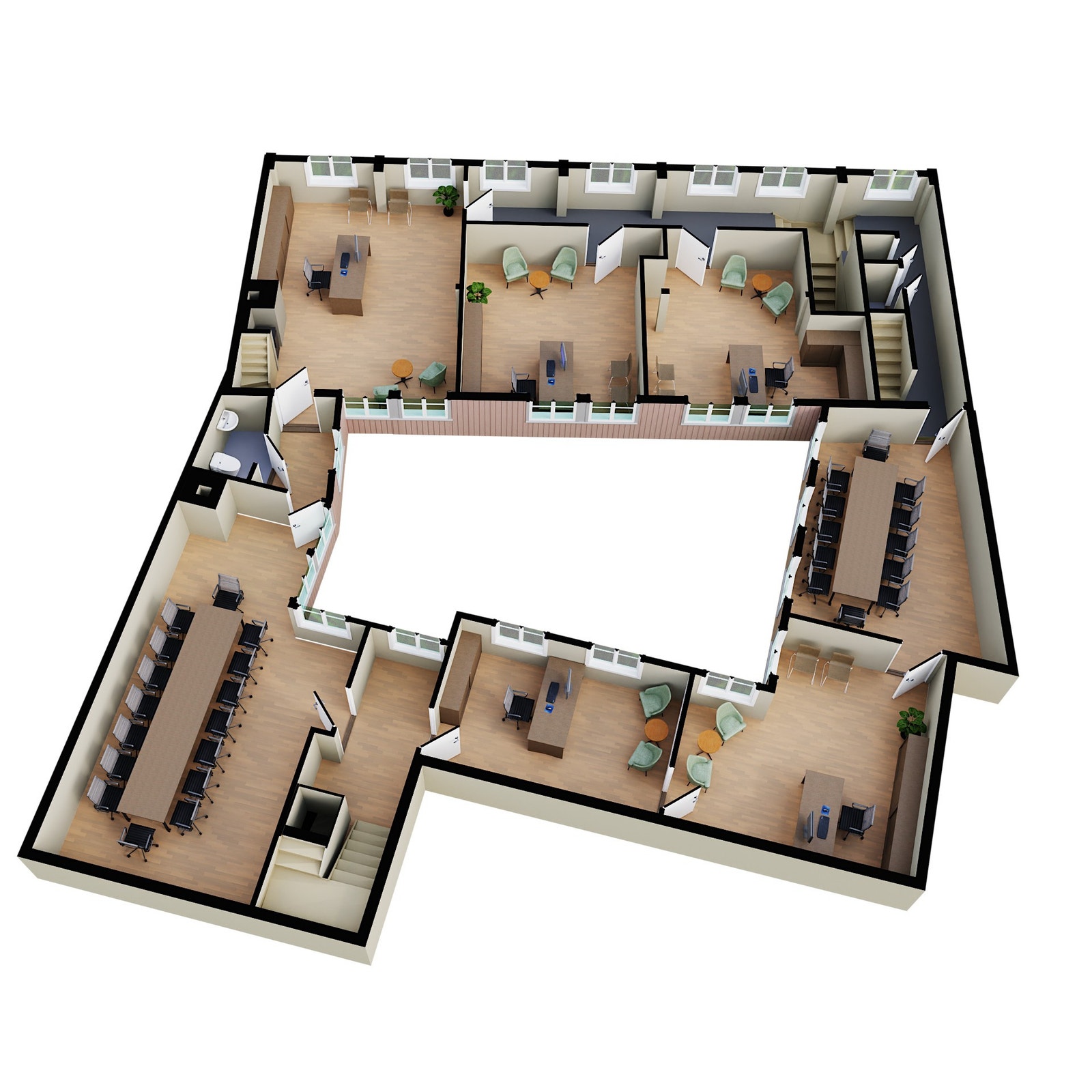 2. etasje, seksjon B Galleribilde