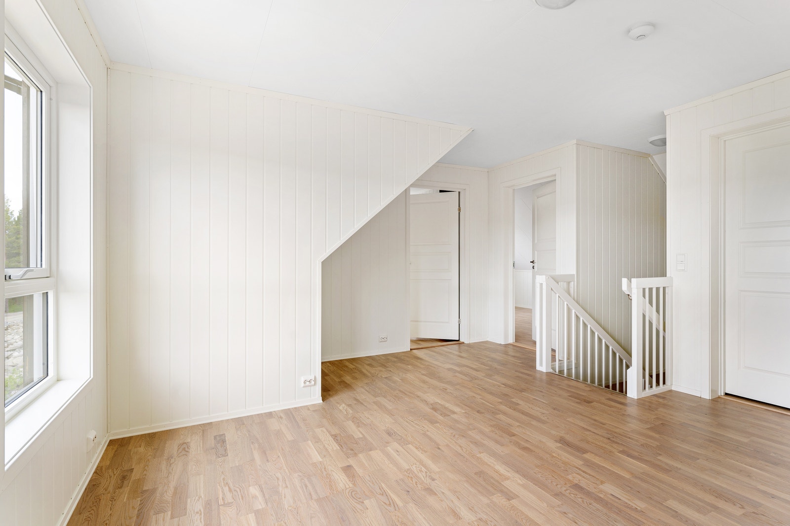 Koselig lofts-stue med potensiale Galleribilde