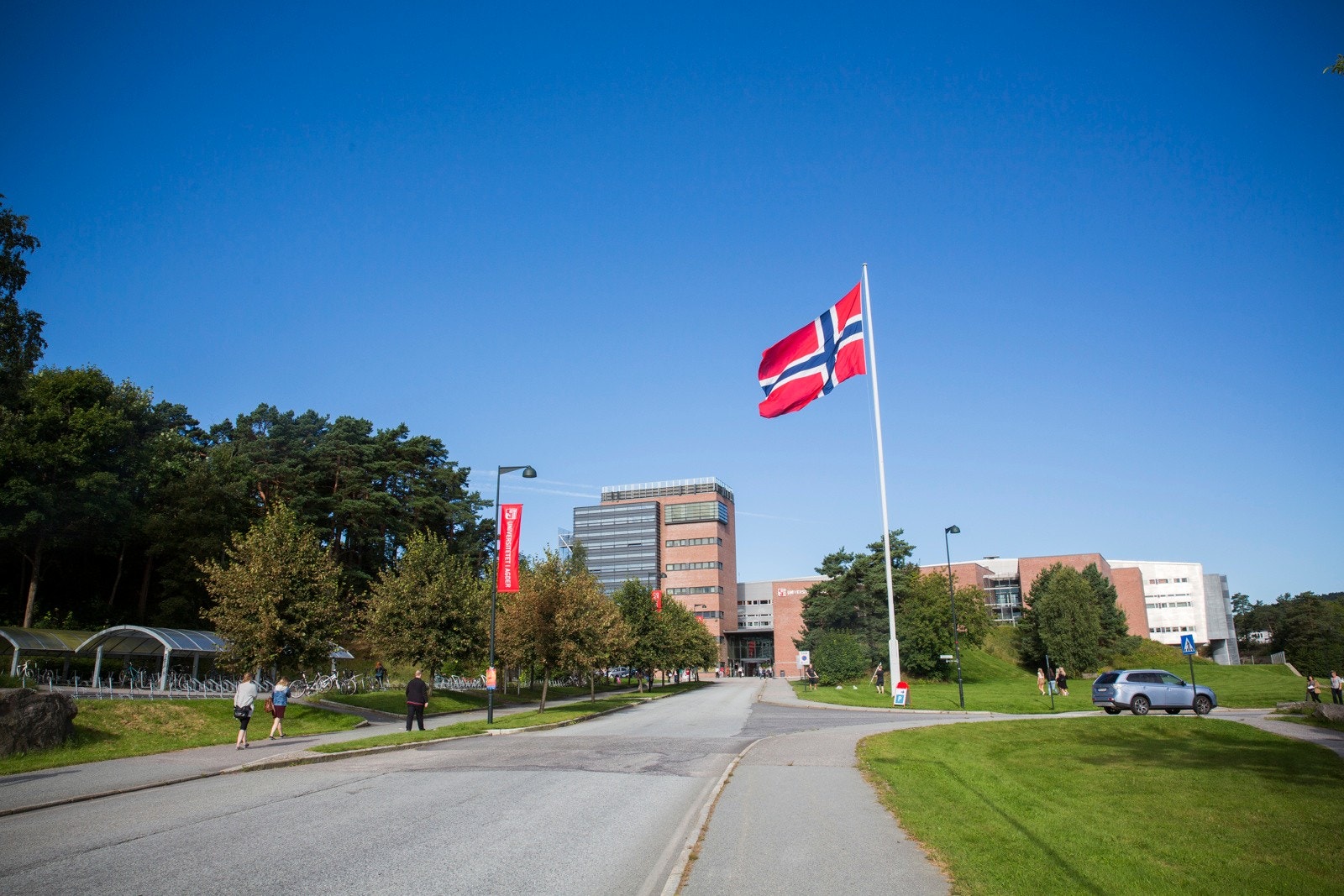 Sykkelavstand til Universitetet i Agder (UiA) Galleribilde