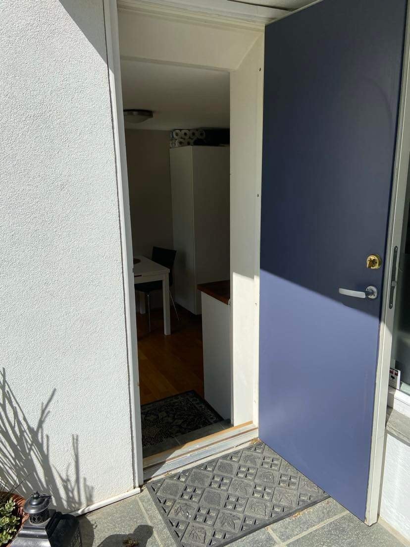 Eget innganginngangsparti Galleribilde