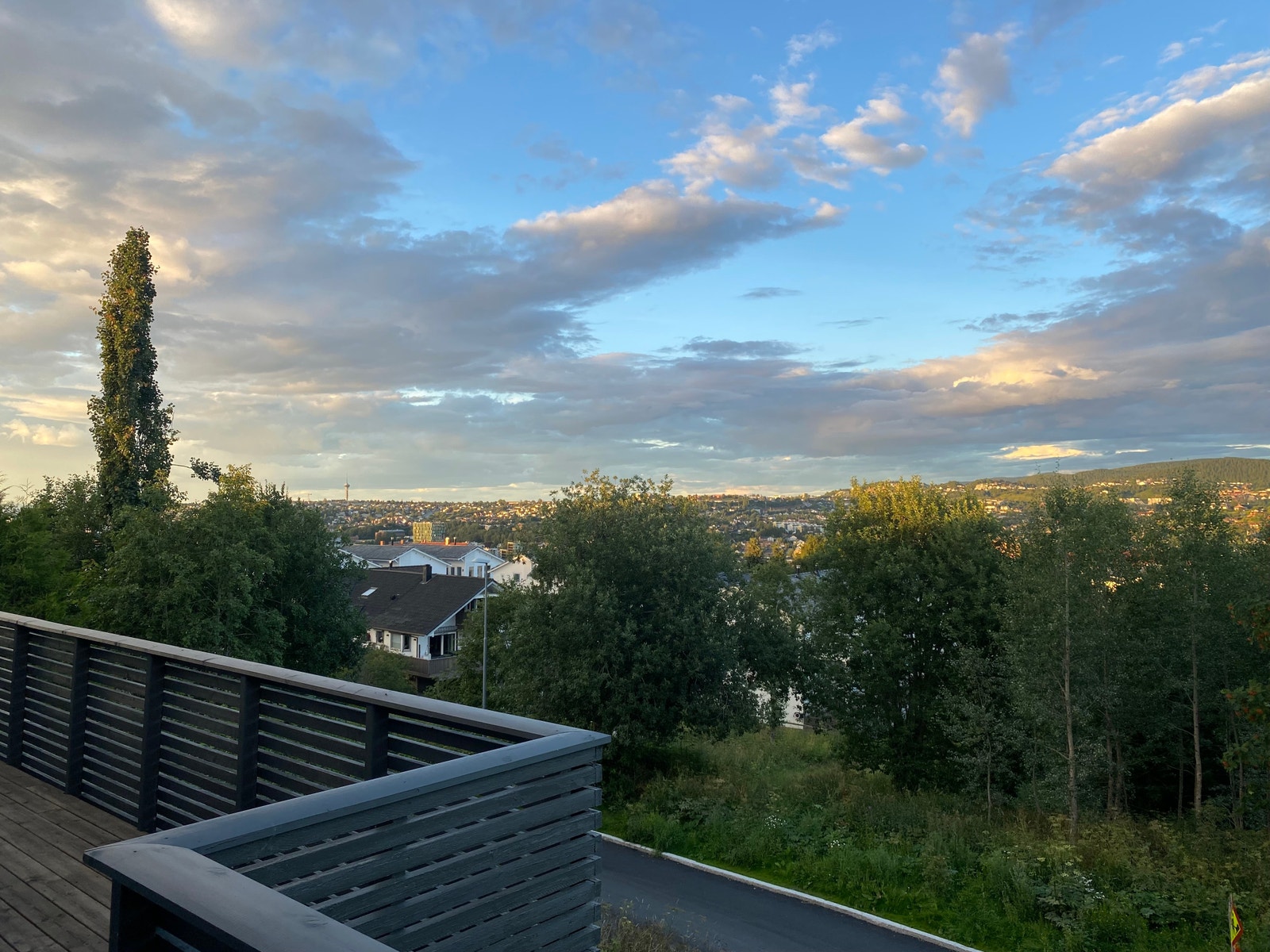 Utsikt fra verandaen Galleribilde