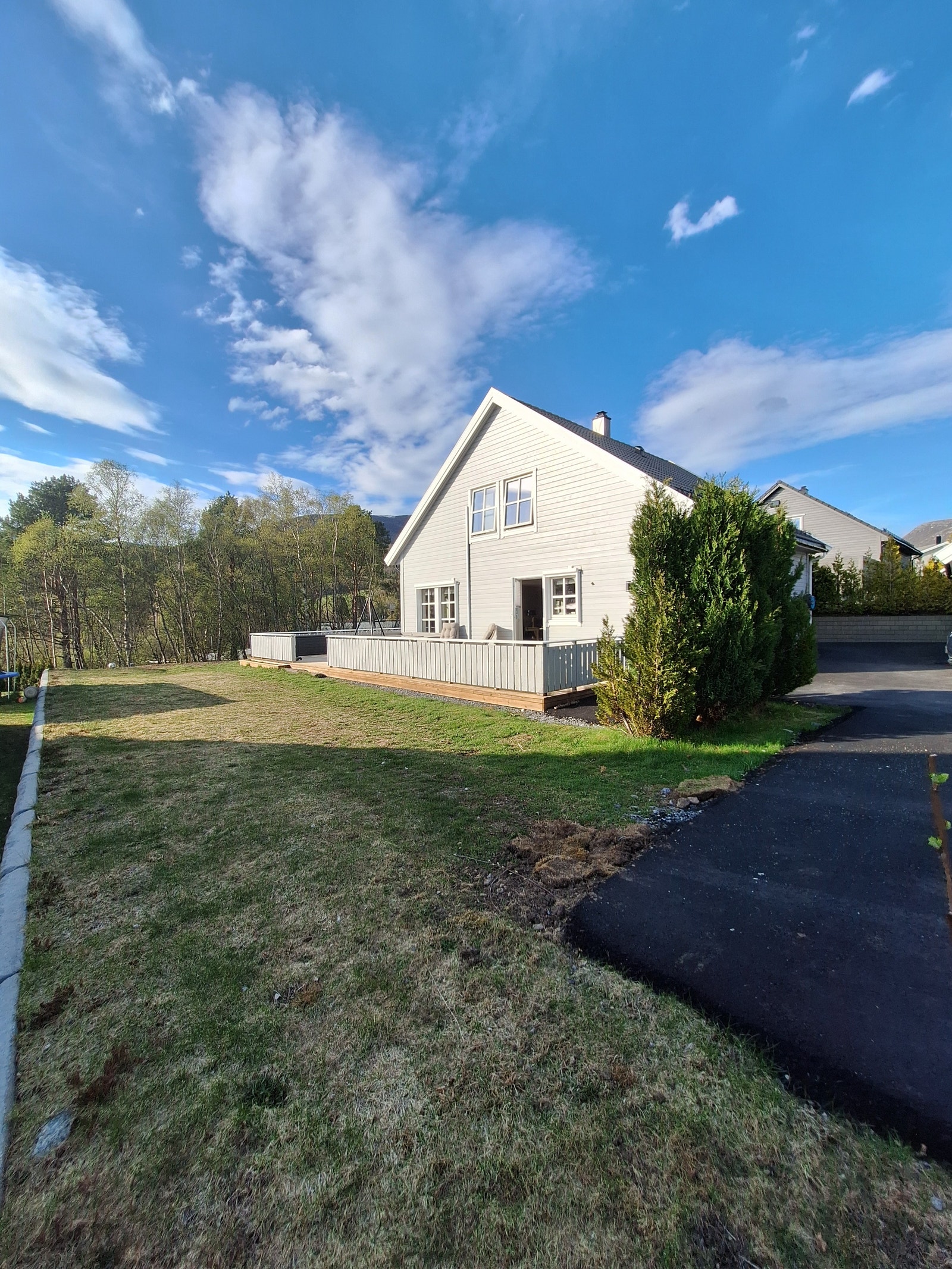 Stor parkeringsplass Galleribilde