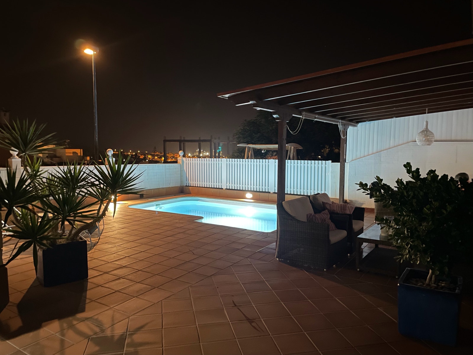 Basseng kveld Galleribilde