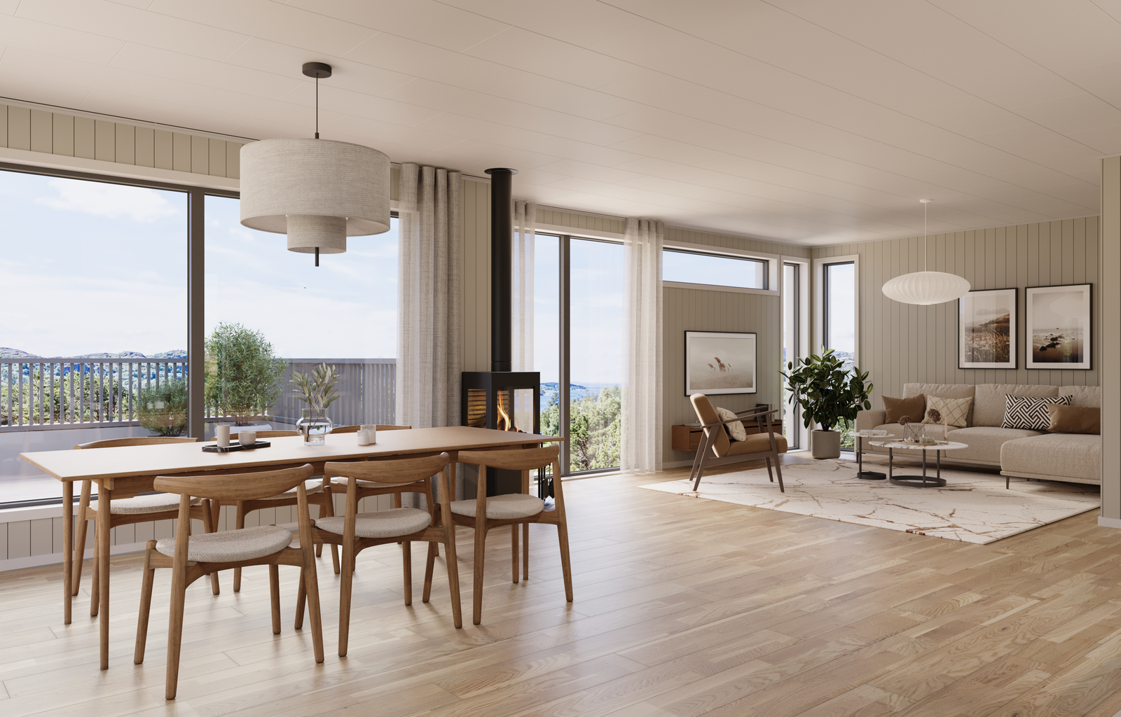 Spisestue og stue 2.etg 27/28/29 Galleribilde