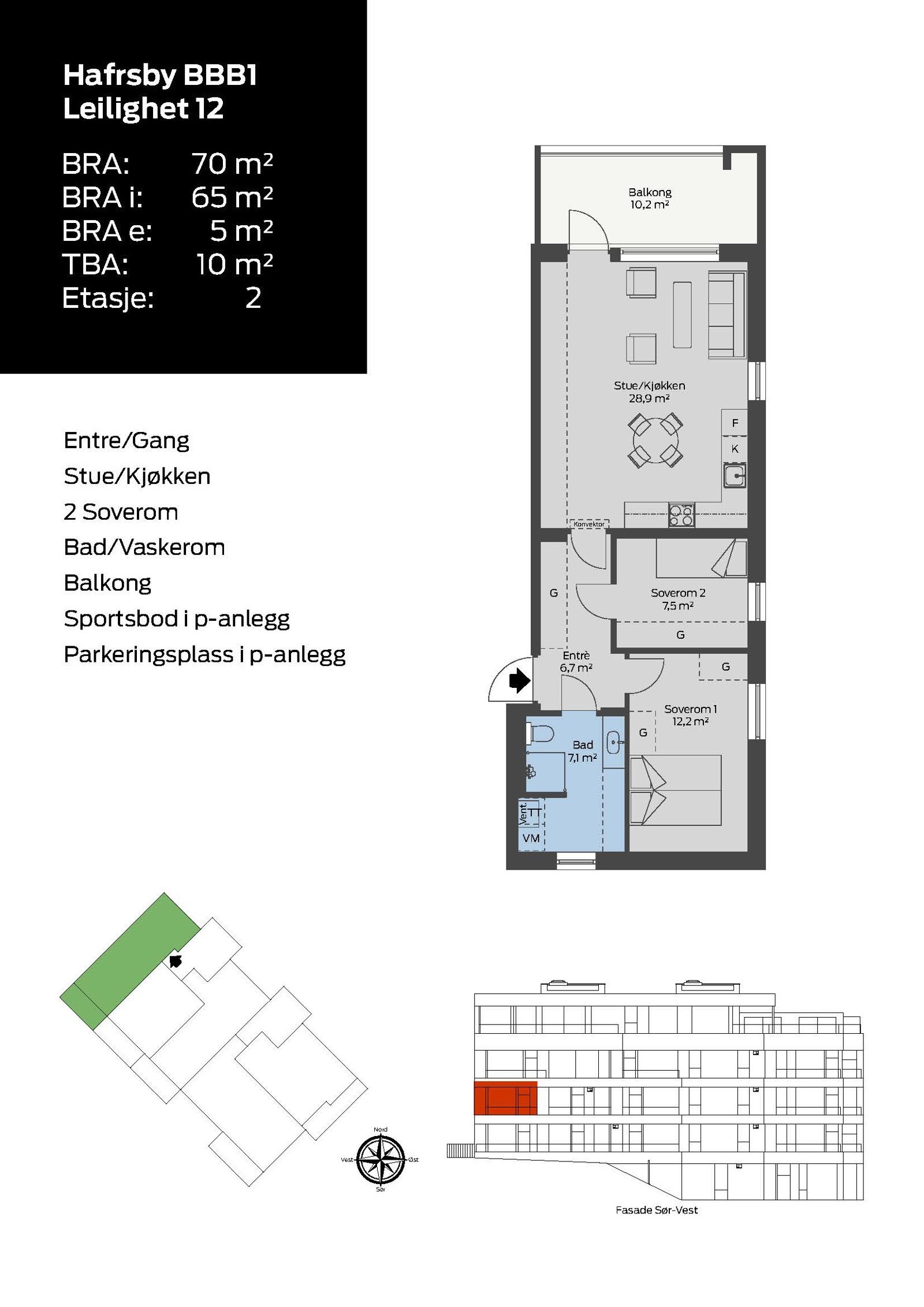 Hafrsby BBB1 Leilighet 12 Galleribilde