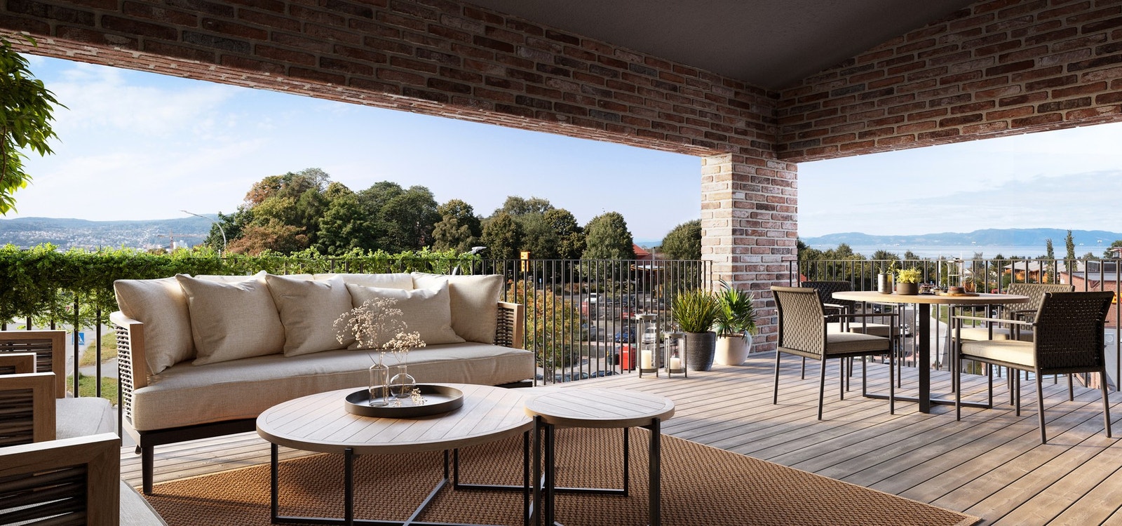 EiendomsMegler 1 ved Tara Fagerstad har gleden av å presentere en eksklusiv og oppgradert toppleilighet på Lade. Leiligheten byr på to herlige balkonger med god plass til diverse utemøblement. Illustrasjon av en annen leilighet i prosjektet, avvik vil ... Galleribilde