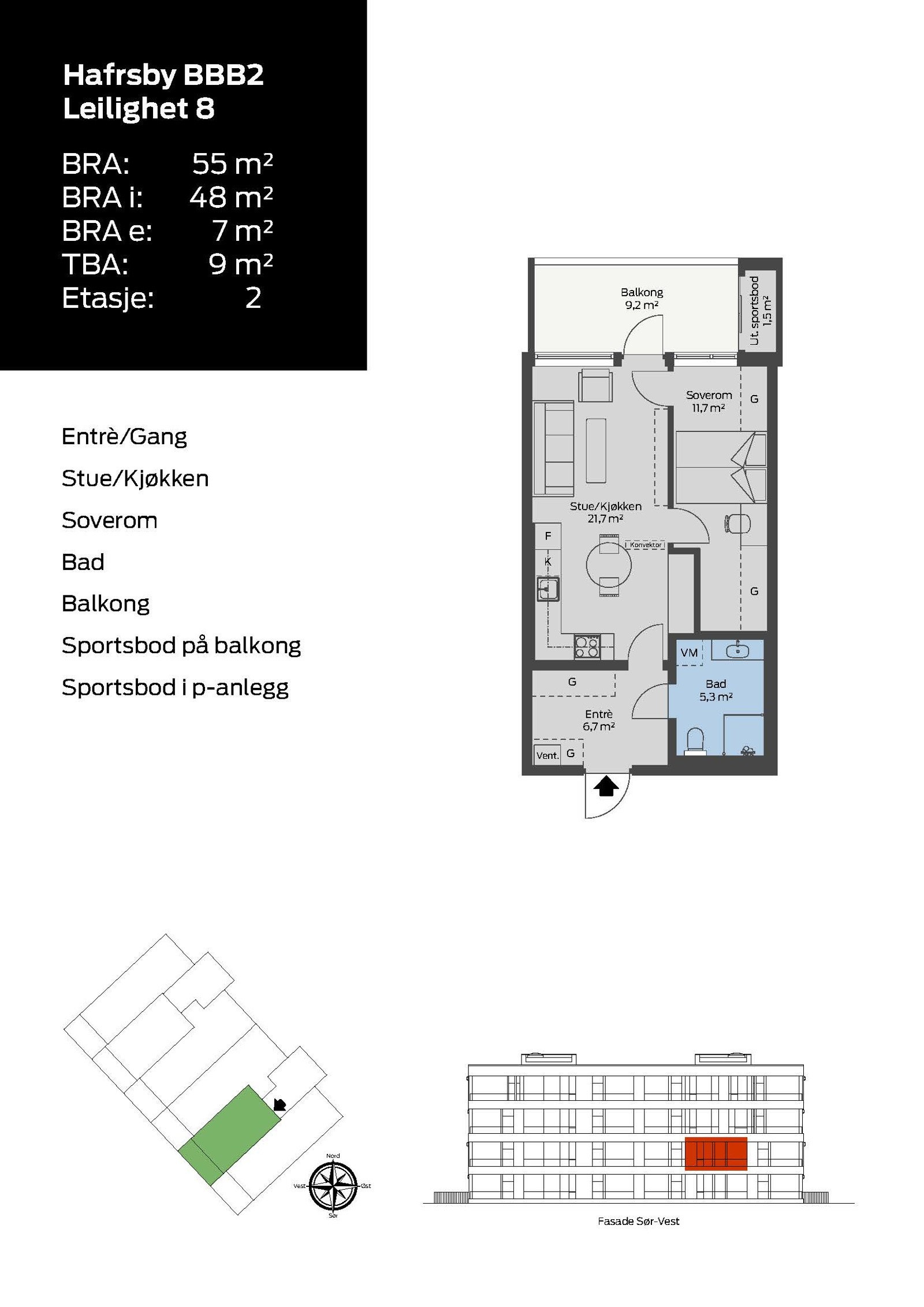 Plantegning Galleribilde