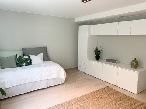 Hybel er nå møblert av nåværende leieboer. Bilder vil derfor ikke illustrere hvordan det ser ut nå. Galleribilde