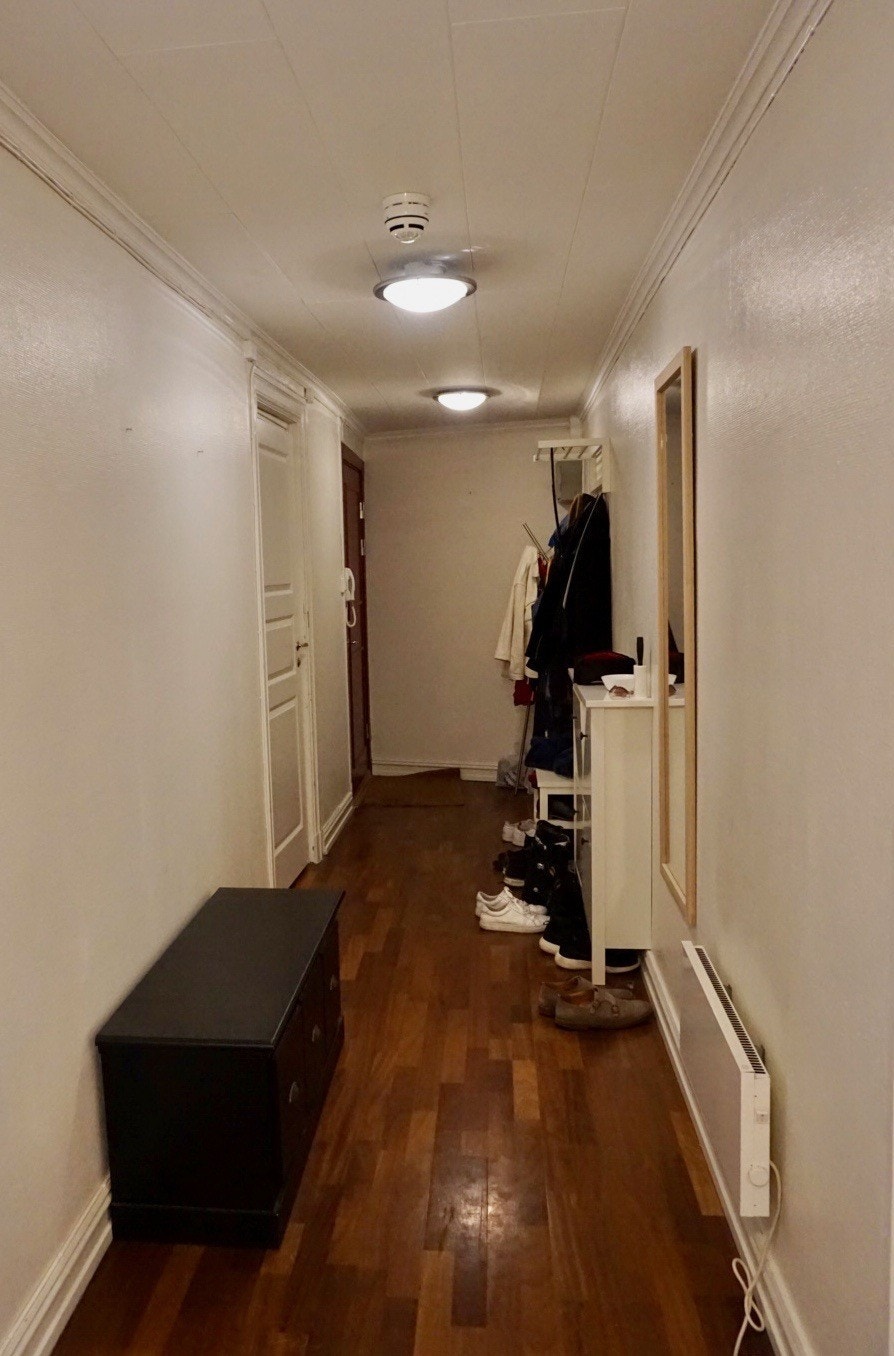 Stor gang med plass til sykler etc. Galleribilde