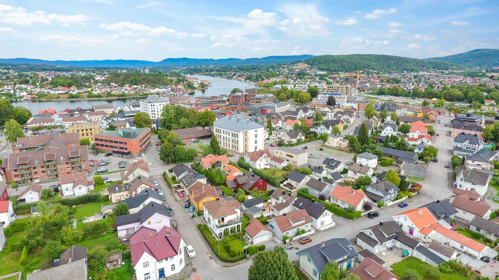 Her bor du på en rolig plass i sentrum Galleribilde