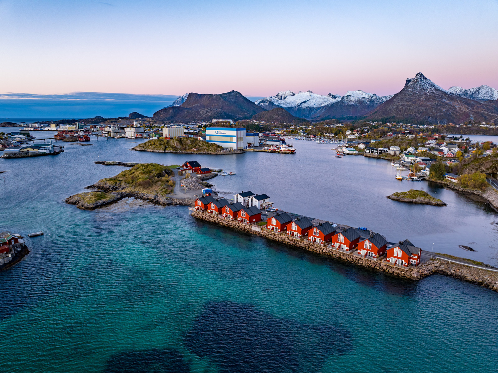 Nærhet til Svolvær sentrum