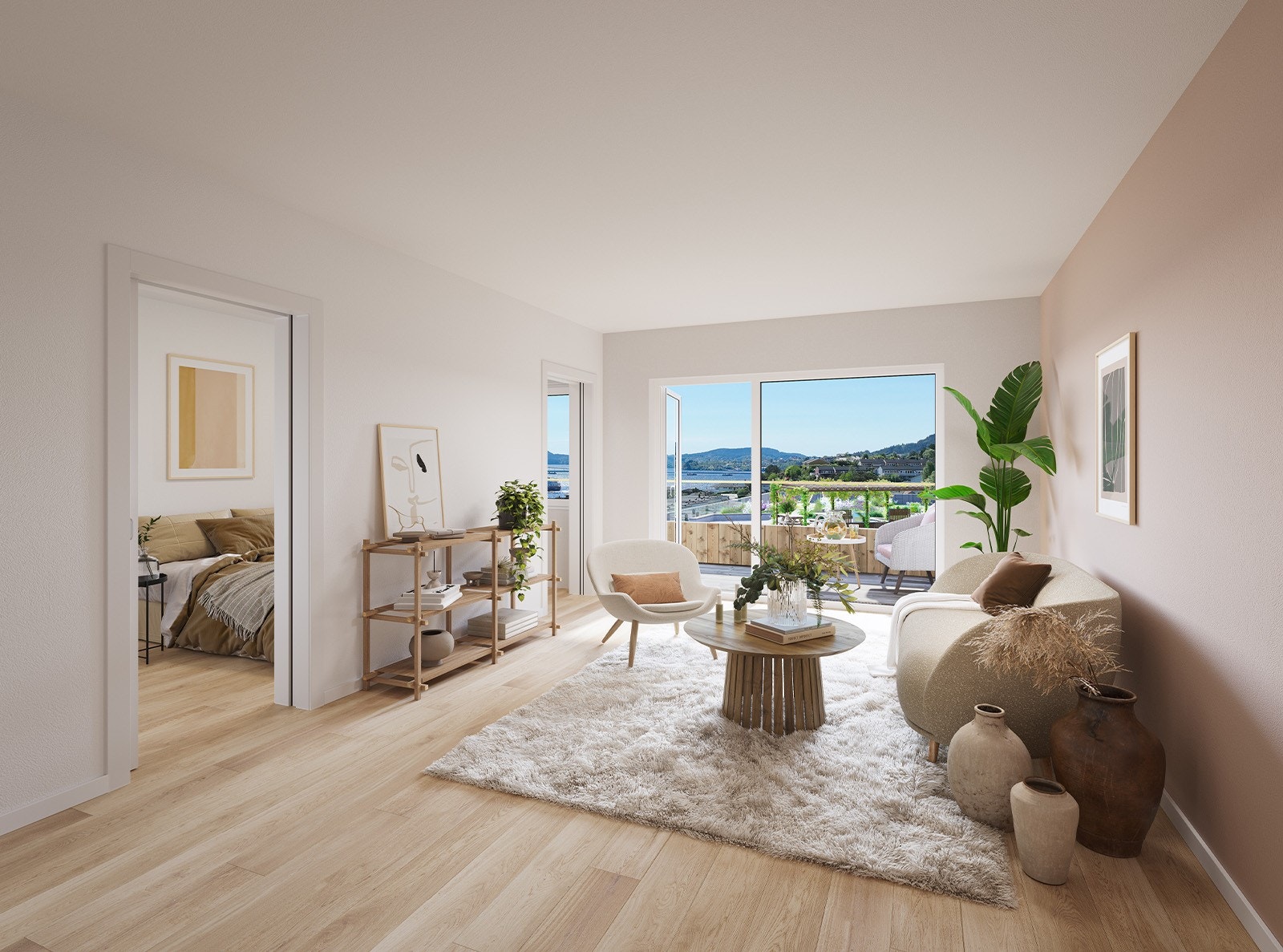 Illustrasjon fra leilighet B03-05 Galleribilde