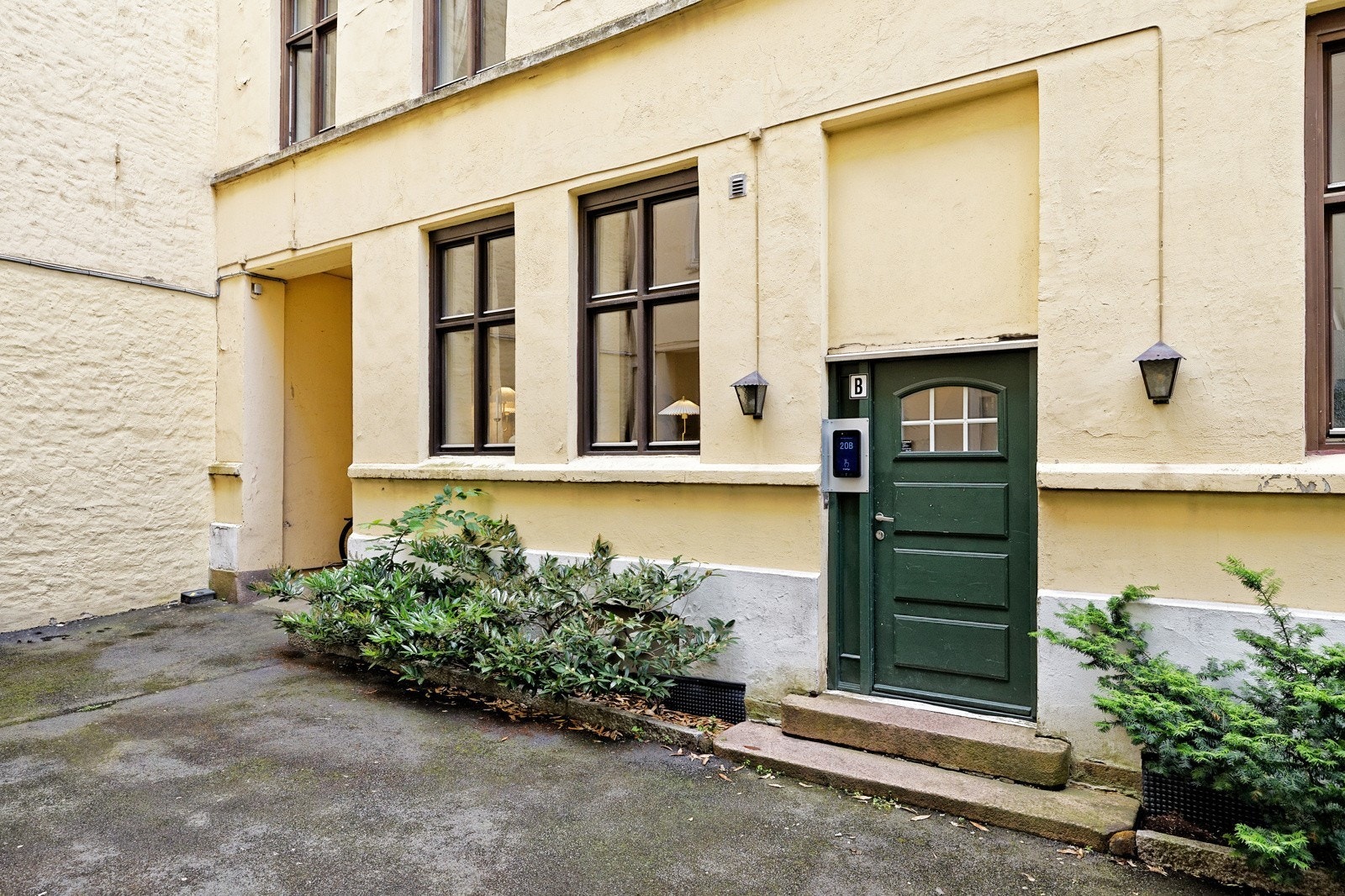 Fasade Bjerregaards gate 20B - Indre gårdsrom Galleribilde