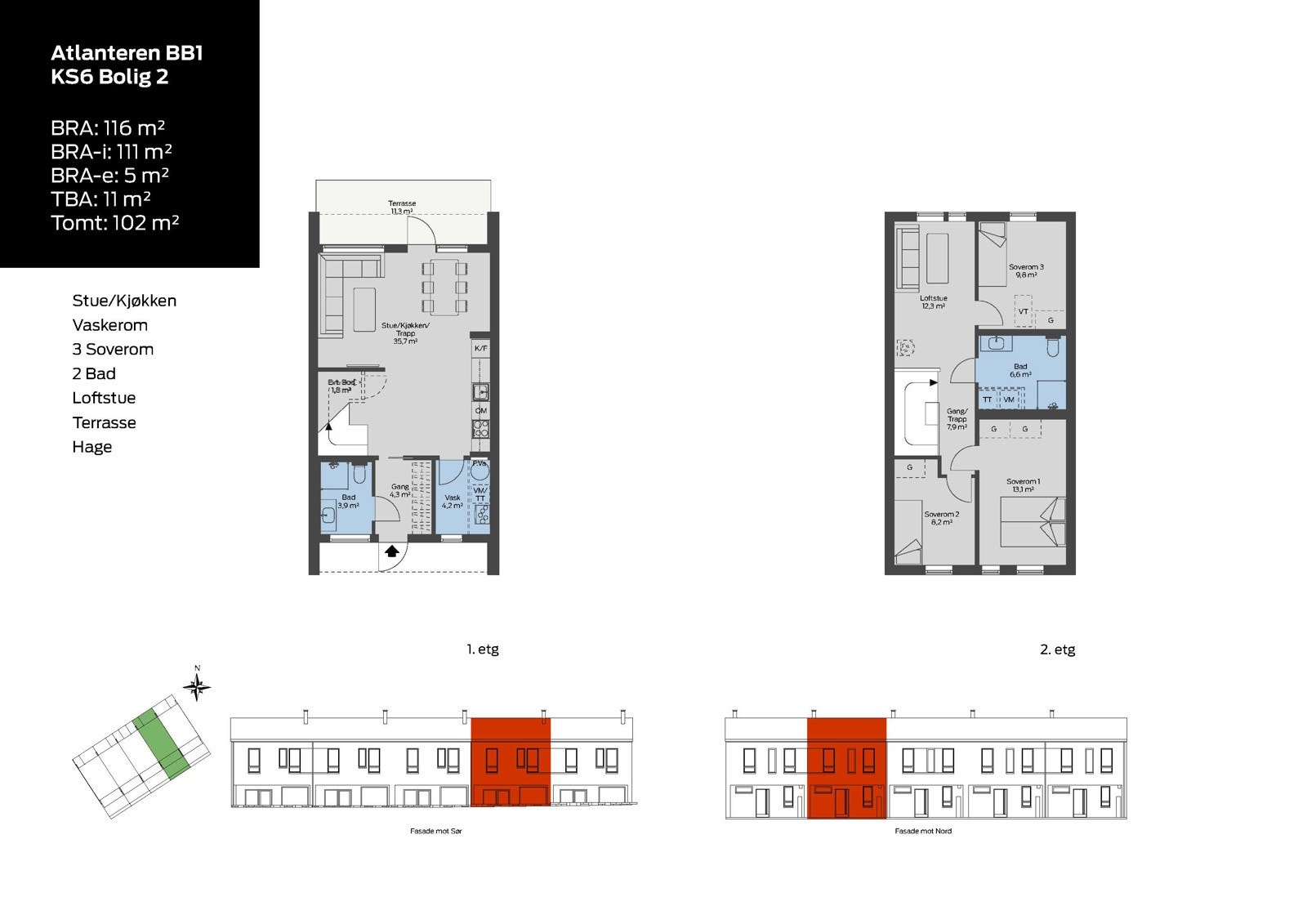 Atlanteren KS6 Bolig 2 Galleribilde