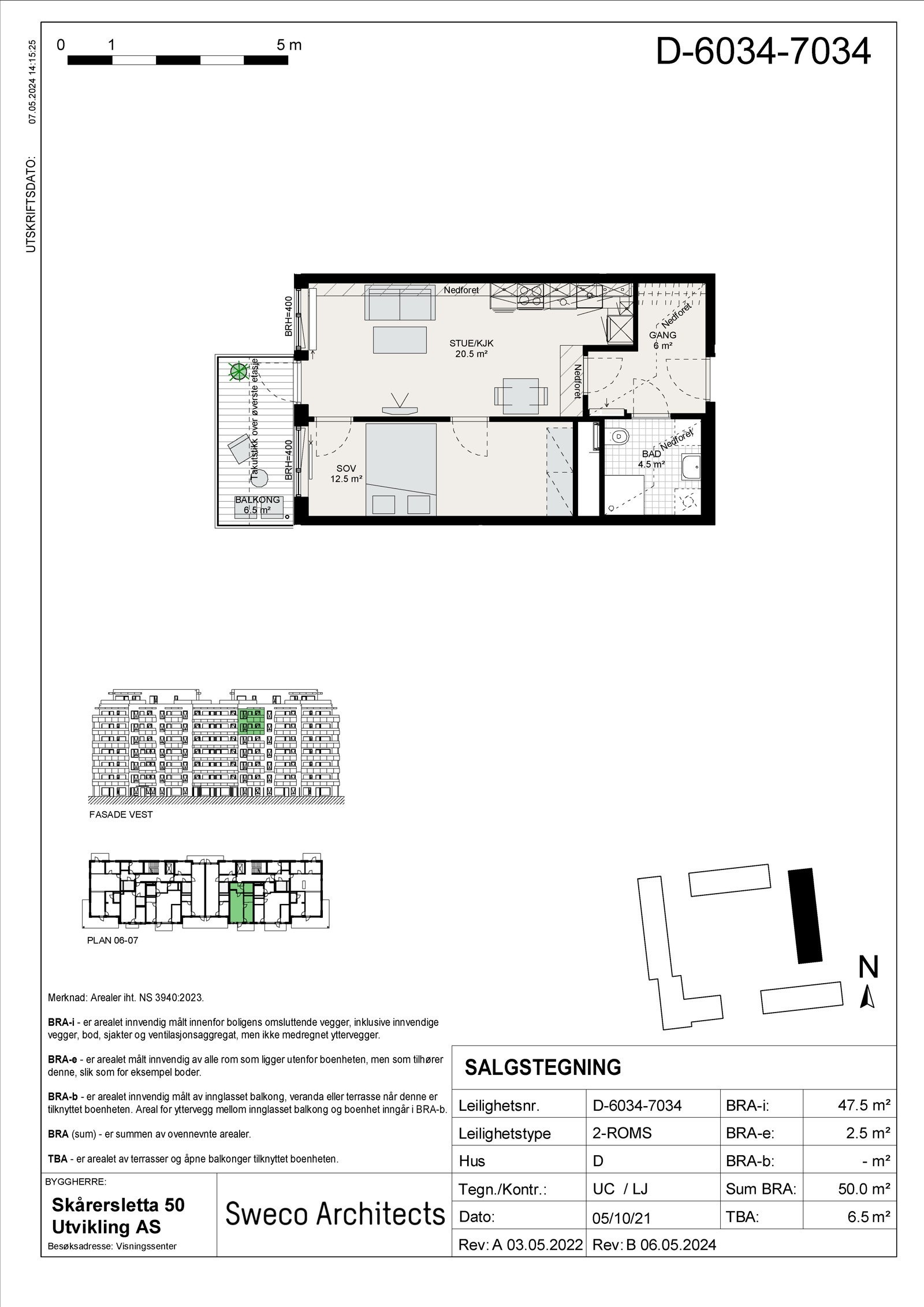 MIDT - SALG BYGG D-7034 2-ROMS Galleribilde