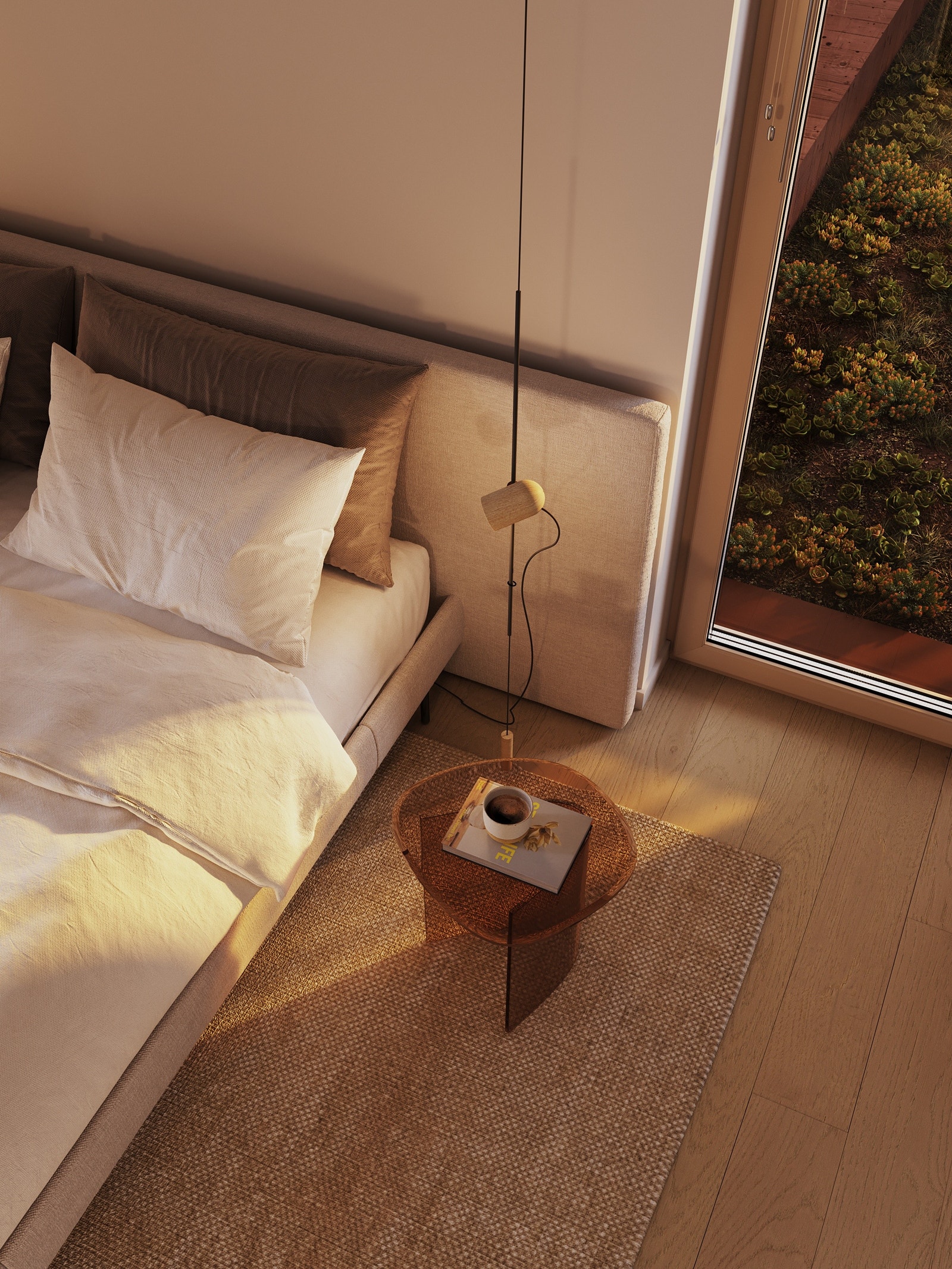 Leiligheten inneholder tre soverom med god størrelse og avsatt plass til garderobe. Dette er en illustrasjon, og avvik kan forekomme. Galleribilde