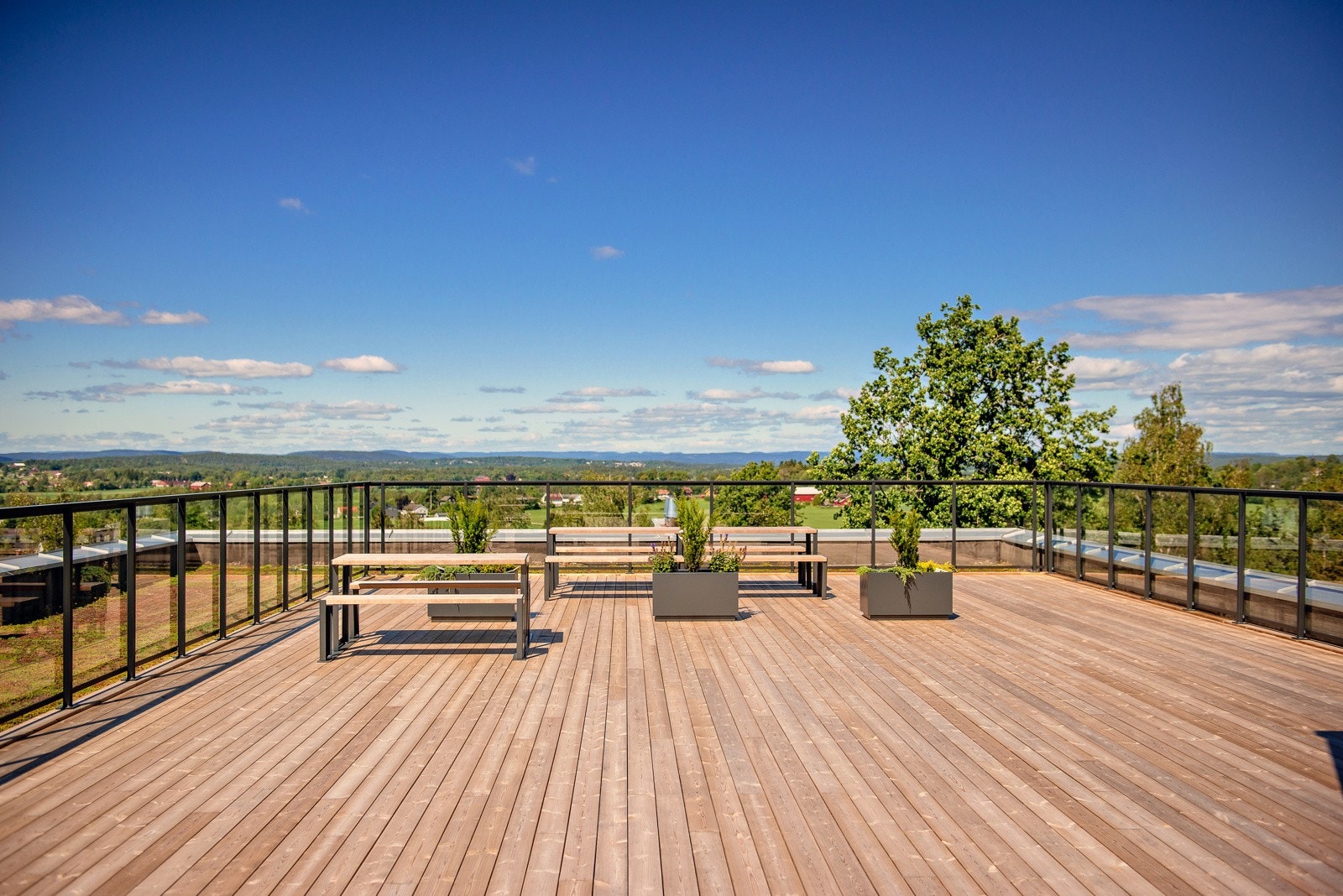 Felles takterrasse hus C Galleribilde
