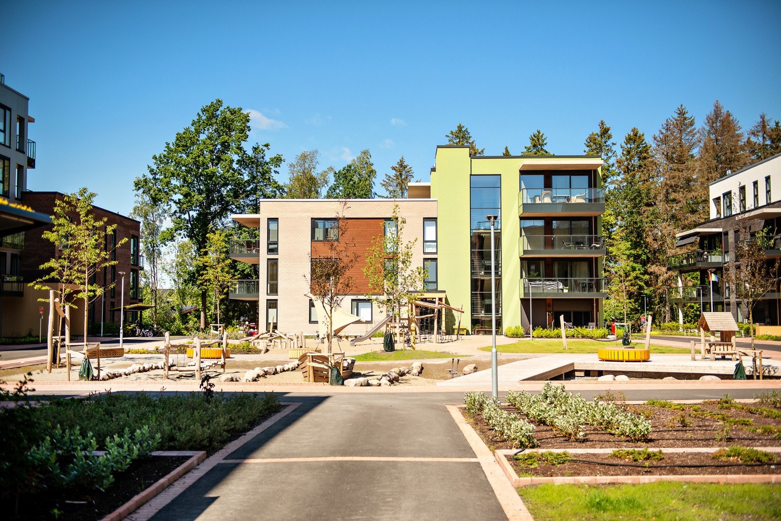 Fasadebilde hus D Galleribilde