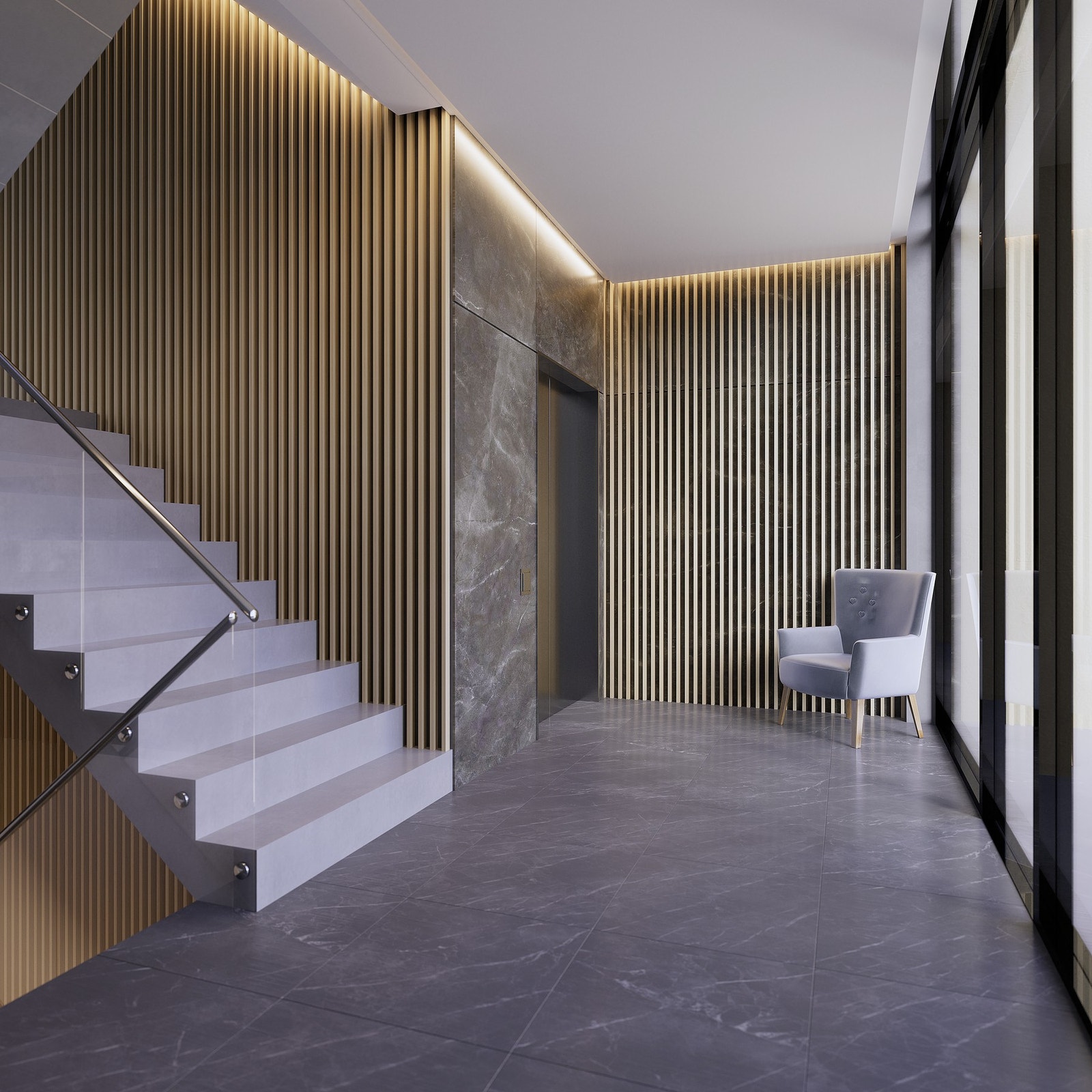 Her er ingenting latt til tilfeldighetene. Det blir gjort delikate material - og fargevalg også i fellesarealene. Illustrasjon, avvik vil forekomme. Galleribilde