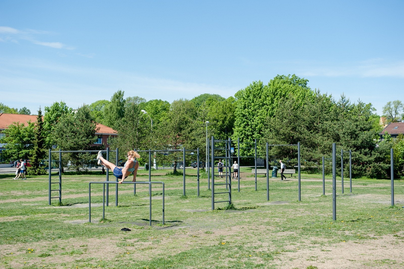 Utendørs gym (tuftepark) Galleribilde