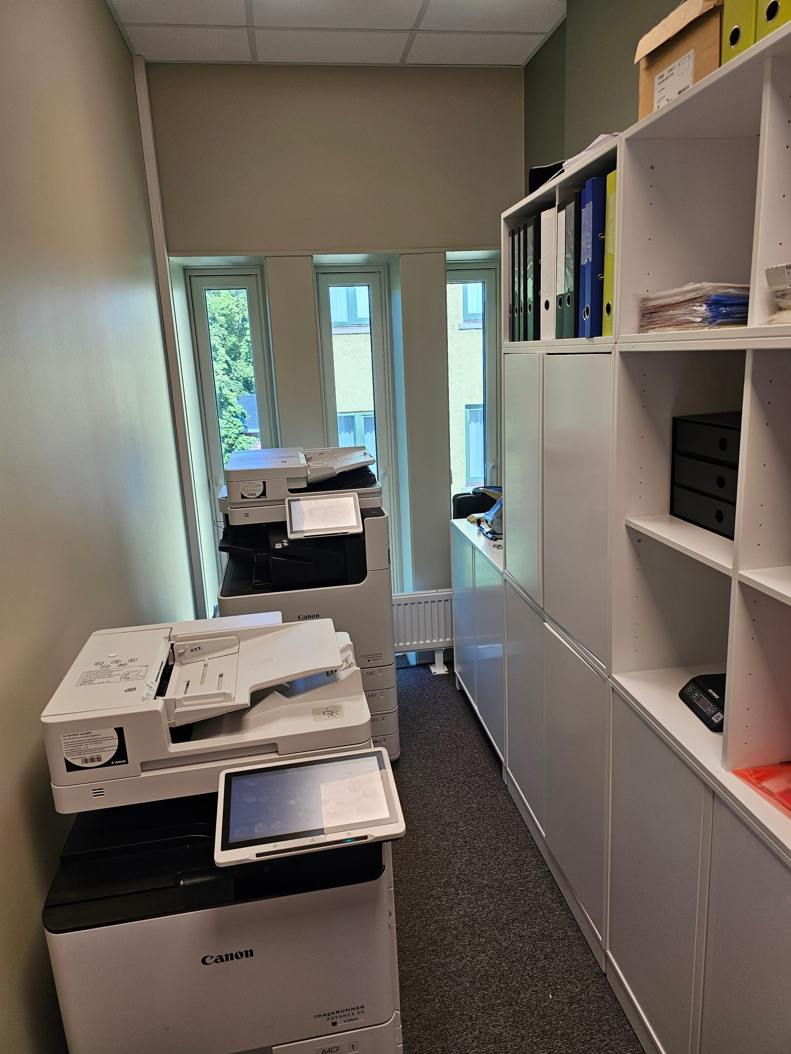 Kopi- og skriverrom. Galleribilde