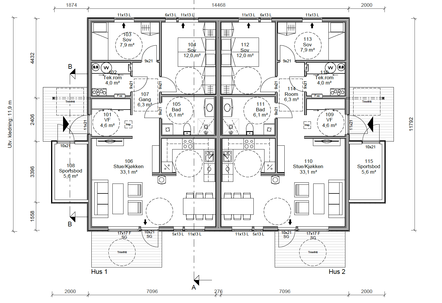 Plantegninger Galleribilde
