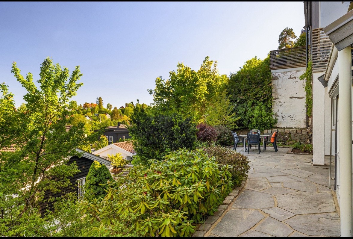 Fin utsikt og gode solforhold. Usjenert. Galleribilde