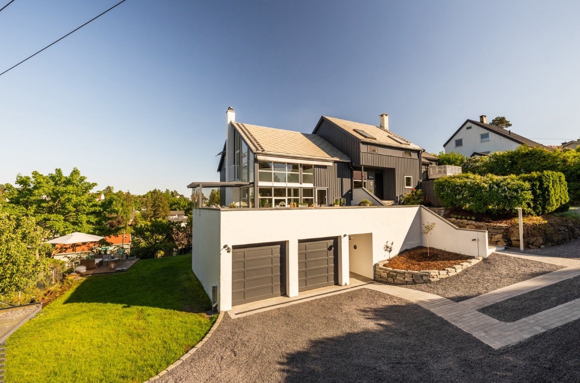 Arkitekttegnet bolig Galleribilde