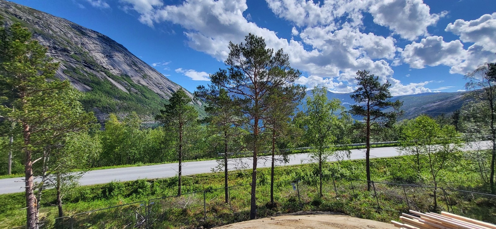 Utsikt fra boligene Galleribilde