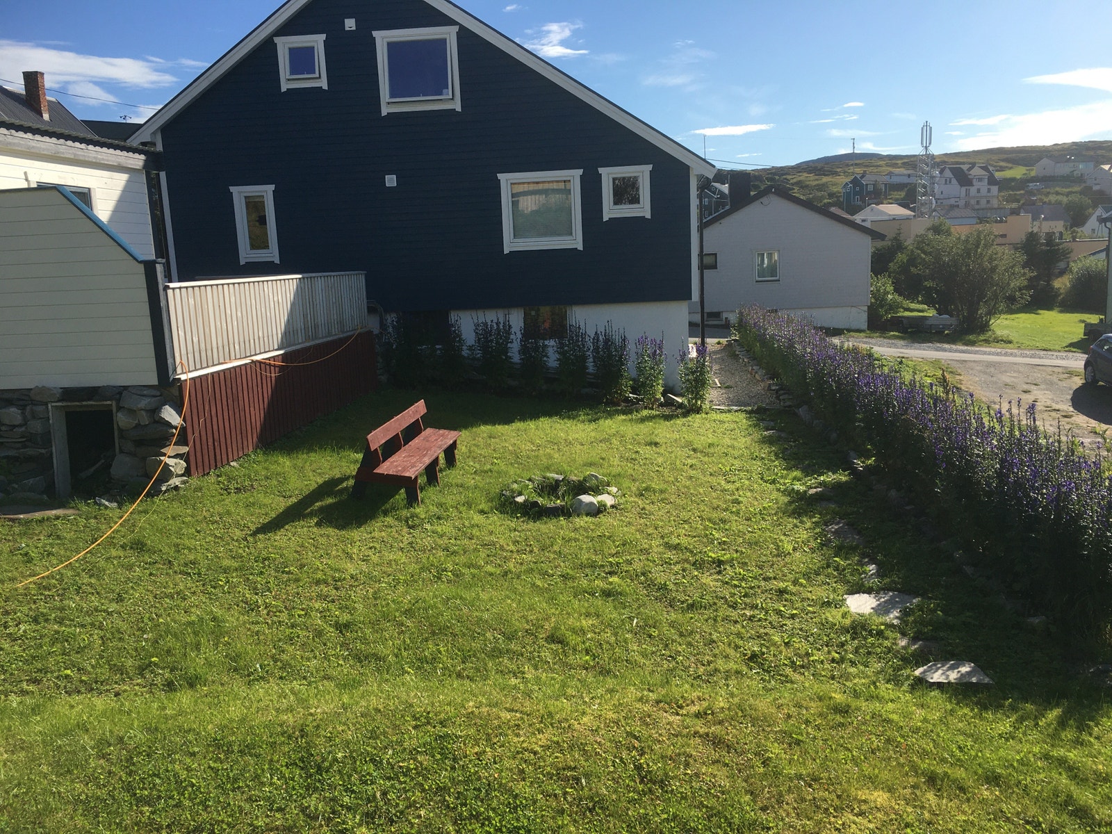 view to the garden Galleribilde