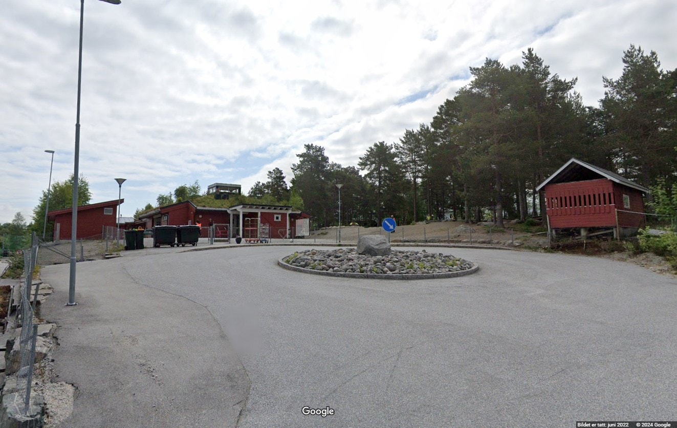 Barnehagen ligger like ved Galleribilde
