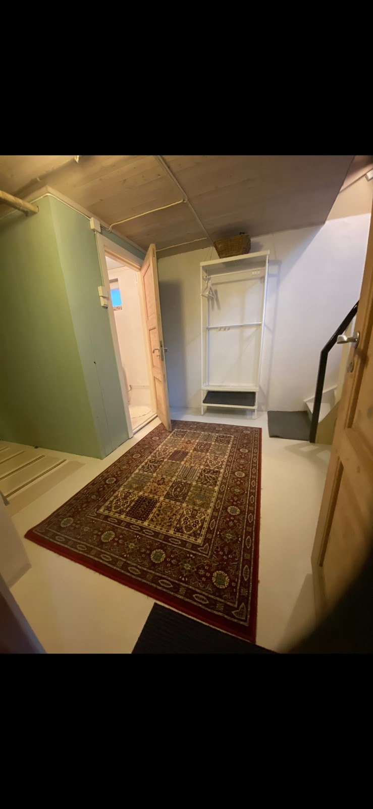 Gang i mellom rommene Galleribilde