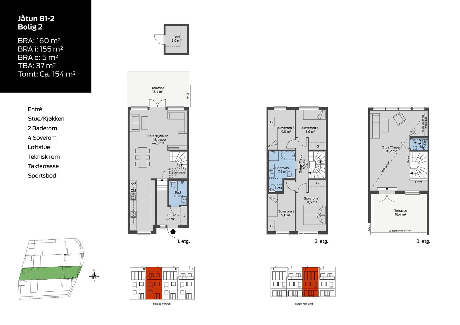 Jåtun B1-2 Bolig 2 Galleribilde